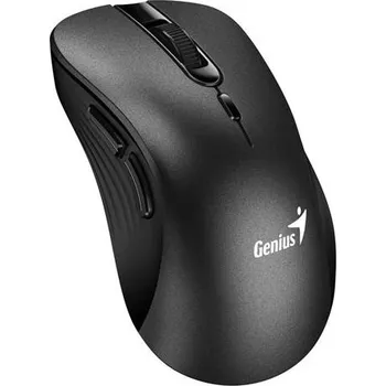 Myš Genius Ergo 8100S Myš, bezdrátová, ergonomická, optická, 1600DPI, 6 tlačítek, USB, černá