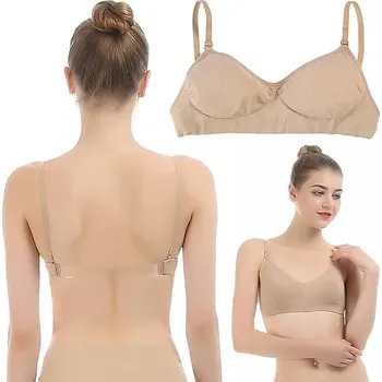 Podprsenka Dámská baletní podprsenka bez zad 15-18 let