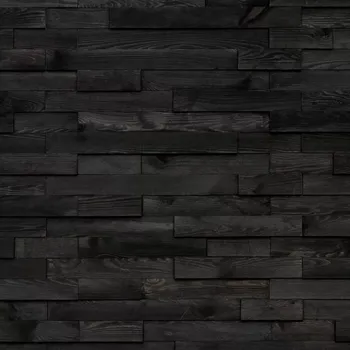 Obklad Stegu TAVOLA CARBON - dřevěný obkladový panel , mix dřeva, 780 x 190 x 12 mm