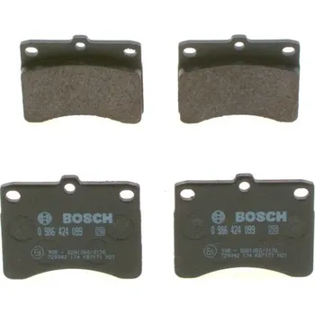 Brzdová destička Sada brzdových destiček, kotoučová brzda BOSCH 0 986 424 099