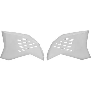 RACETECH kryt chladiče KTM SX-SXF-EXC 09-10, barva bílá (CVKTMBN0007)