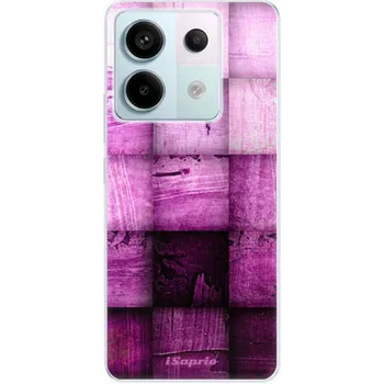 Pouzdro na mobilní telefon Odolné silikonové pouzdro iSaprio - Purple Squares - Xiaomi Redmi Note 13 Pro 5G / Poco X6 5G
