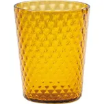 Zafferano, Skleněný pohár Veneziano 330 ml jantar - Formadore