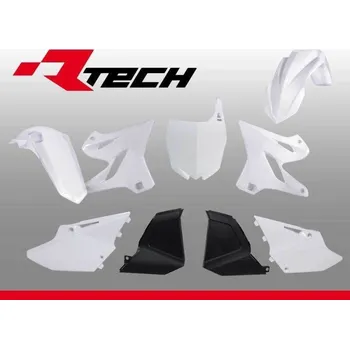 RACETECH kompletní plasty YAMAHA YZ 125/250 02-14 RESTYLING na model 2015, barva bílá