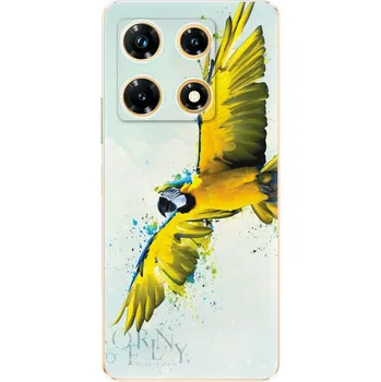 Pouzdro na mobilní telefon Odolné silikonové pouzdro iSaprio - Born to Fly - Infinix Note 30 PRO