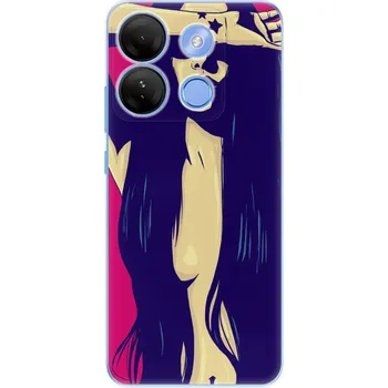 Pouzdro na mobilní telefon Odolné silikonové pouzdro iSaprio - Cartoon Girl - Infinix Smart 7