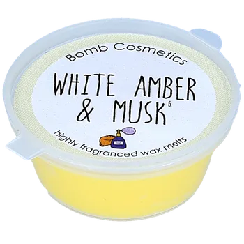 Osvěžovač vzduchu Bomb Cosmetics Vonný vosk White Amber & Musk (bílá ambra a mošus) 35 g