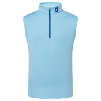 Pánská vesta FootJoy vesta Half Zip - světle modrá: Pánské M