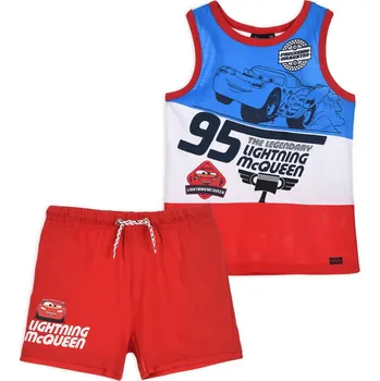 Chlapecká souprava DISNEY CARS BLESK McQUEEN červená Velikost: 128