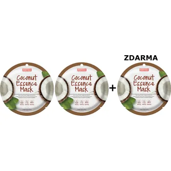 Pleťová maska Purederm Textilní kolagenová maska s výtažkem z kokosu AKCE 2+1 ZDARMA 3 Ks