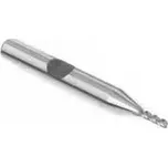 Fréza z rychlořezné oceli a 8% kobaltu HSS-Co, 4 břity, dřík 6 mm, průměr 2 mm (TrueTech)