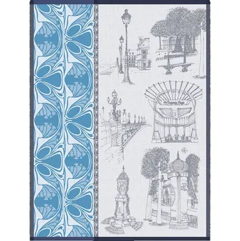 Utěrka LE JACQUARD FRANÇAIS Le Jacquard Francais CARNET DE PARIS Utěrka 80 x 60 cm Seine