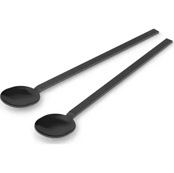 Příbor lžíce Latte Macchiato set nerezové černé ZACK