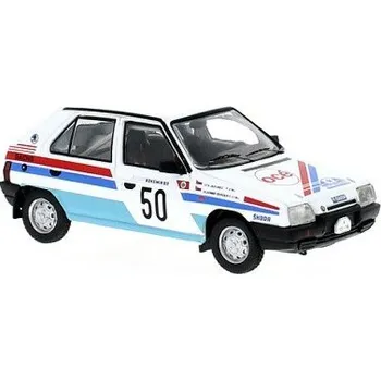 autíčko IXO Models ŠKODA FAVORIT 136 L #50 BERGER / JAKUBEC RALLY BOHEMIA 1989 431