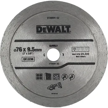 Řezný kotouč DeWALT DT20591-QZ 75 mm