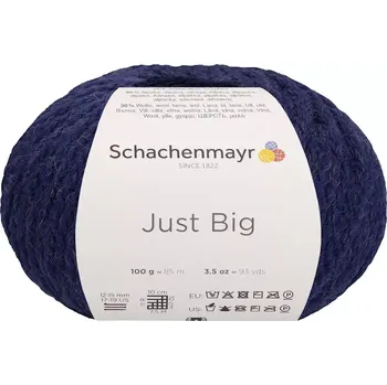 Příze Schachenmayr Just Big 50 Indigo (Objemová příze Just Big 50 Indigo 100g)
