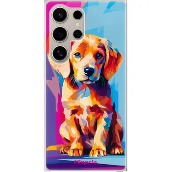Pouzdro na mobilní telefon Odolné silikonové pouzdro iSaprio - Abstract Puppy - Samsung Galaxy S24 Ultra