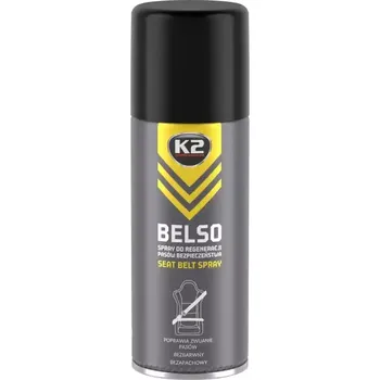 K2 Belso sprej pro regeneraci bezpečnostních pásů 400 ml