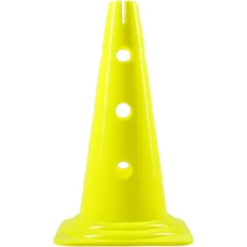 Sportovní kužel Kužel Juve PE - 40 cm s horním otvorem Barva: Žlutá