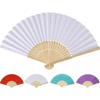 Karnevalový doplněk Papírový vějíř k dozdobení