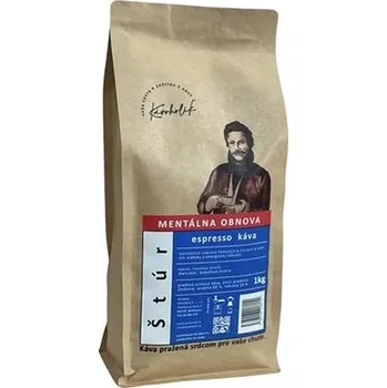 Káva KÁVOHOLIK, espresso káva Štúr, A/R, 80/20, 1kg, zrno