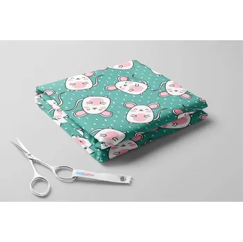 Softshell zimní, Myšky Barva: Tyrkysová