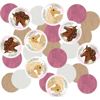 Party dekorace Konfety - koně - 14 g