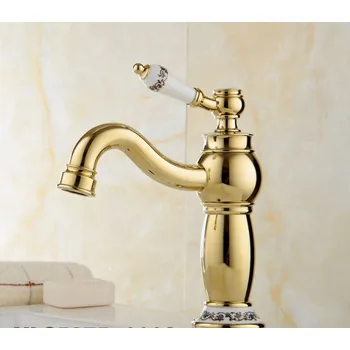 Vodovodní baterie Retro umyvadlová baterie Rhonda