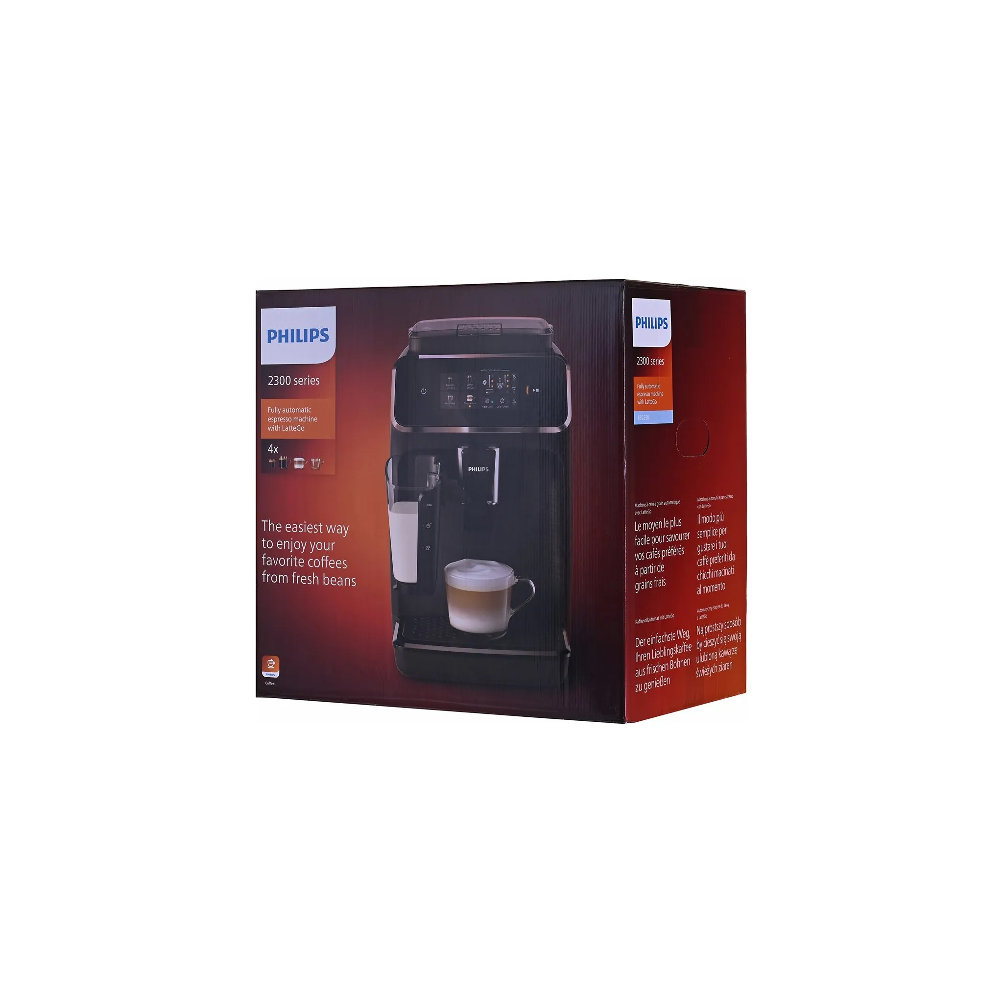 Fotografie 22 - Kávovar Philips Series 2300 LatteGo EP2334/10