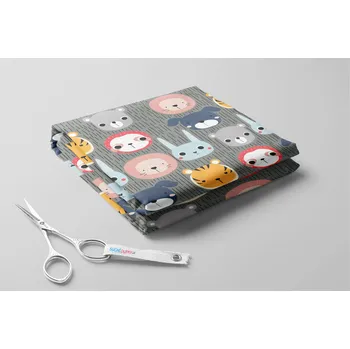 Softshell zimní, Koukající zvířátka Barva: Šedá