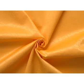 HEDVA ČESKÝ BROKÁT Ospen 160 KRUCÁNKY tmavě žlutá