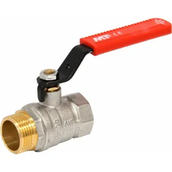 Ventil Vodní ventil, 3/4" vnější a vnitřní závit, dlouhá rukojeť