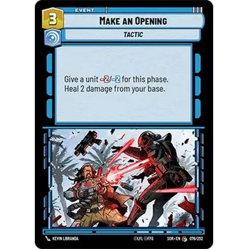 Sběratelská karetní hra Make an Opening 076/252 - Spark of Rebellion Typ karty: Standard
