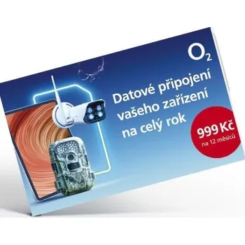 E-myslivost SIM karta O2 - 50GB - 999,-Kč/rok