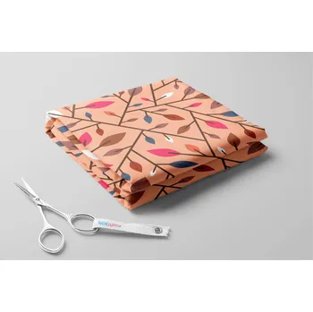 Softshell zimní, Geometrické lístky Barva: Růžová