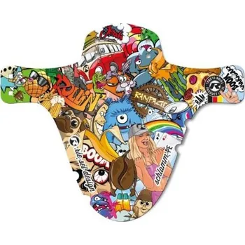 Blatník na kolo Blatník Rie:sel Schlamm:PE stickerbomb eyecatcher