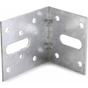 Tesařské kování Montážní úhelník, 50 x 65 x 60 x 2 mm, 250 ks.