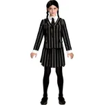 Dětský kostým Wednesday Addams - 8 až 10 let - Vel. 130 - 140 cm