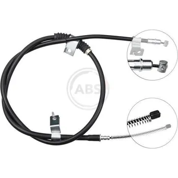 Lanko parkovací brzdy Tažné lanko, parkovací brzda A.B.S. K17297