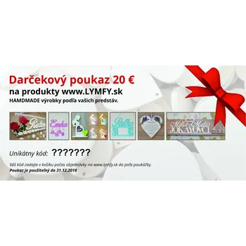 Dárkový potravinový koš Dárkový poukaz 20€