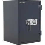 Rottner Security Nábytkový ohnivzdorný elektronický trezor Atlas 65 EL EN-1, šedý