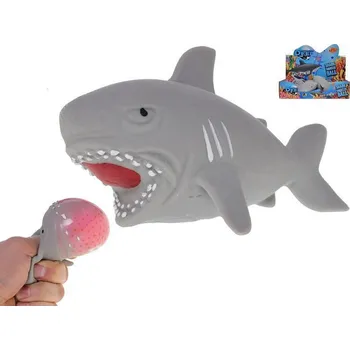 Hračka pro nejmenší Destination Deep žralok 14 cm strečový