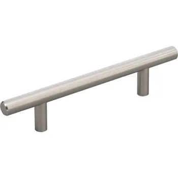 Nábytkové kování Walteco Nábytková úchytka Maxim rozteč 96mm, broušený saténový nikl