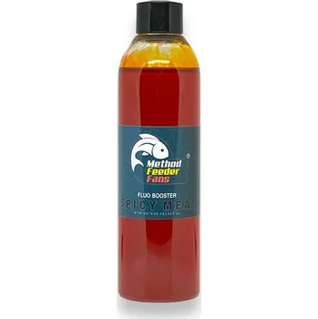 Návnadové aroma Method Feeder Fans Booster Fluo 250 ml - Spice Meat