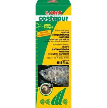 Akvarijní chemie Sera costapur F 500ml (Sera costapur F 500ml na 5.000 − 10.000 litrů vody)