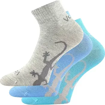 Pánské ponožky TRINITY dámské kotníčkové ponožky s ještěrkou VoXX