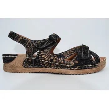 Dámské sandále HILBY dámský sandál 1087/D77 černá Velikost: 40