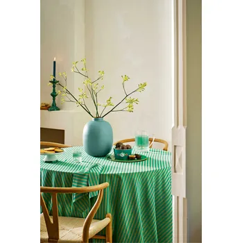 ubrus Pip Studio ubrus s proužky 180x300 cm, zelený