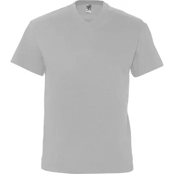 Pánské oblečení SOĽS Victory Pánské triko SL11150 Grey melange 3XL
