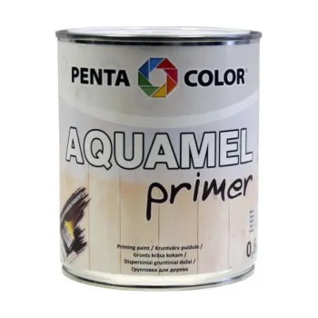 barva na zeď Základní barva Pentacolor Aquamel Primer, bílá, 0,8 kg